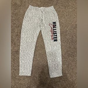 Hollister grey heather sweatpants men size medium
